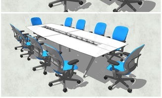 打造專業(yè)辦公空間 精品會議室與辦公室桌椅SU模型素材下載指南